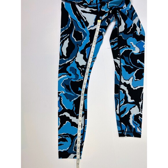 Lululemon Wunder Under High Rise Yoga Pants Leggings Beach Blanket Blue Ice sz 6 - Picture 6 of 10